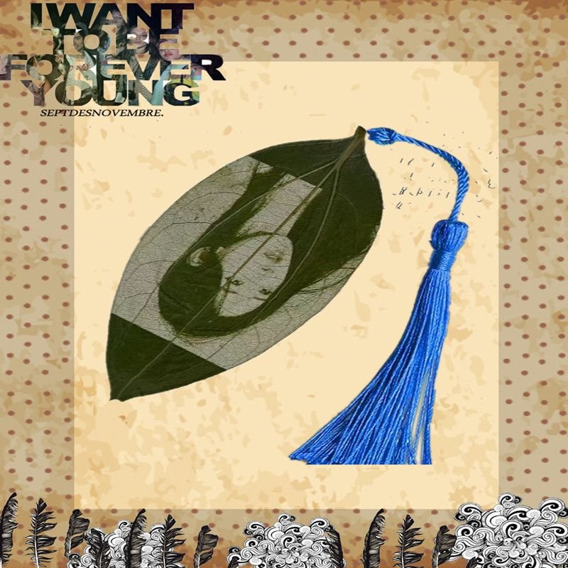 Peace leaf carving customized creative photo frame photo - Image 10