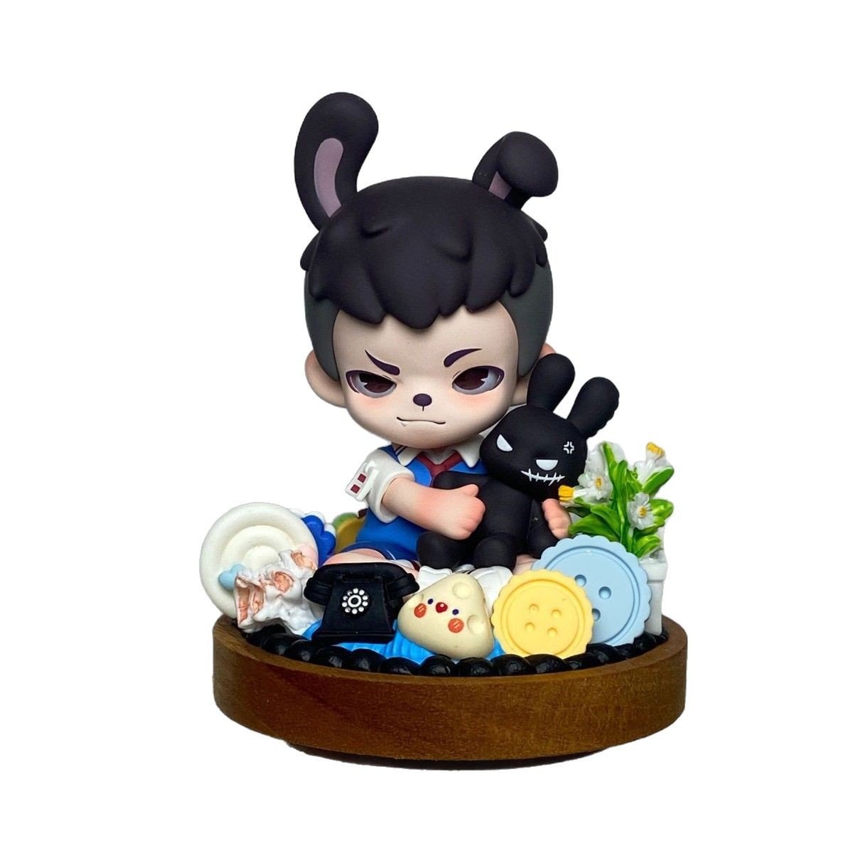 Glass storage, storage tank, bubble Mart, cream glue diy, tide play hand-made glass - Image 5