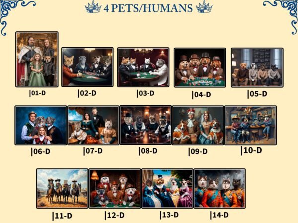 Pet Portrait, Human and pet custom portrait, Birthday Gift Idea, Funny Dog Portrait, Gift For Him, Dog Portrait, Man Cave, Gift for husband - Image 7